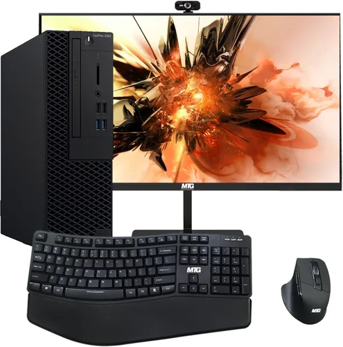 Vista 9 de Dell ECT1250 - Computadora de escritorio torre para multitarea definitiva en el hogar y la oficina, CPU Intel de 4 núcleos de 14ª