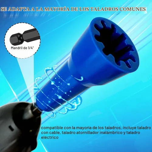 Vista 3 de Conductor de tuerca de alambre, conector de cable giratorio giratorio, los mejores regalos de Navidad, controlador de conector de cable