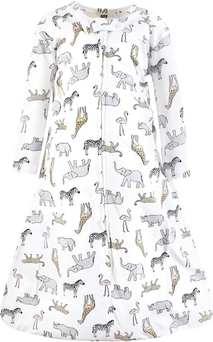 Vista 23 de Hudson Baby Saco de dormir unisex de algodón de manga larga para bebé