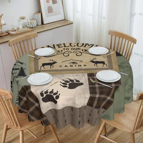 Vista 47 de Mantel azteca, diseño geométrico tribal, decoración rústica de nativos americanos, estilo suroeste, impermeable, lavable, para decoración de cocina