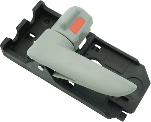 Vista 156 de TRQ Manija Interior de Puerta del Lado del Pasajero Negra Compatible con Ford Bronco 1987-1996 F-150 1987-1997 F-250 1997 F-250 HD F-350