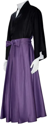Vista 2 de TMSREBU Yugi Tsukasa - Disfraz de cosplay kimono, carnaval, fiesta, uniforme completo