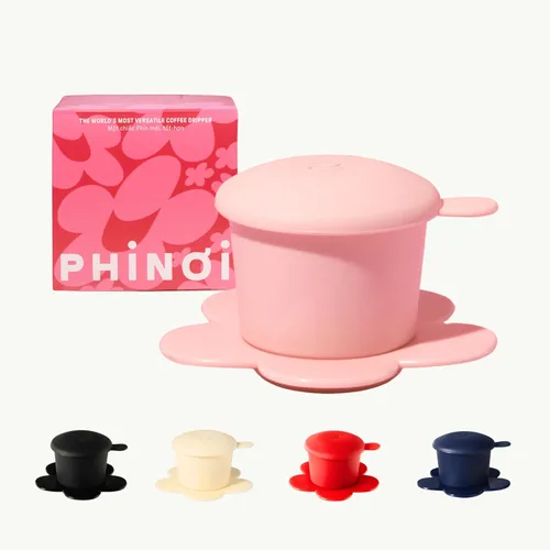 Vista 18 de [Regalo] Filtro Phin vietnamita, gotero de café reutilizable de plástico para verter sobre café, filtro de café de una sola taza con diseño