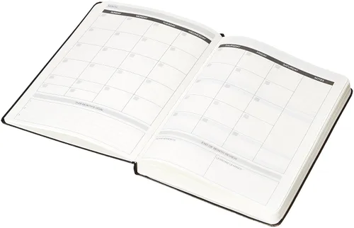 Vista 3 de Amazon Basics Planificador y revista diarios - 5.8 "x 8.25", cubierta dura