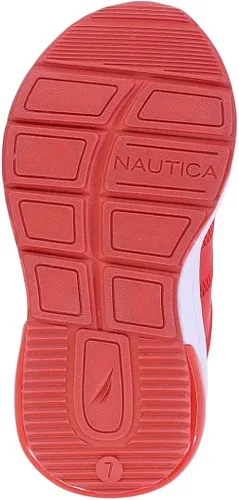 Vista 7 de Nautica Tenis deportivos con luz intermitente para niños con una correa, a la moda y divertida para niños y niñas, disponibles en tallas para niños