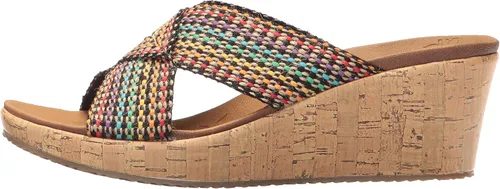Vista 8 de Skechers - Sandalias Cali Beverlee Delighted, de plataforma de cuña, para mujer