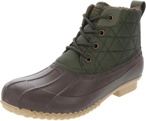 Vista 8 de LONDON FOG Botas Winley Duck para mujer Negro (black Nylon)