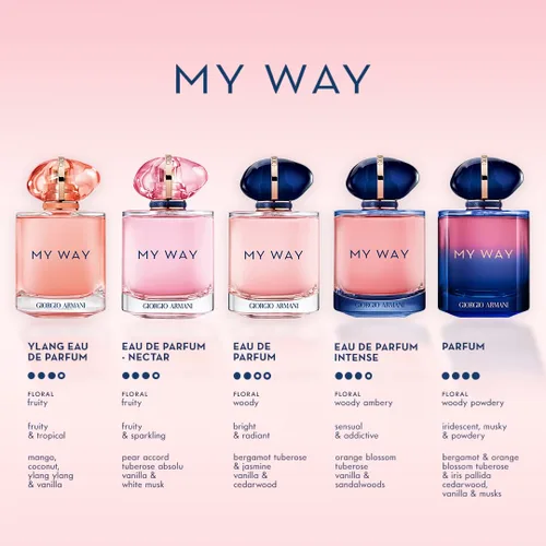Vista 4 de Armani Beauty - My Way - Eau de Parfum - Women's Perfume - Floral Woody Fragrance - Bergamot, Orange Blossom, Tuberose, Jasmine, Cedarwood, Vanilla