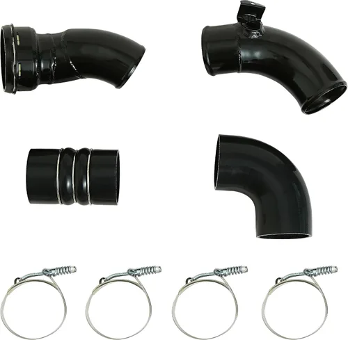 Vista 4 de Kit de tubos de intercooler lateral frío compatible con Ford F250 F350 F450 F550 Super Duty 2011-2016 6.7L V8 Diesel Reemplaza 667-300 (667-300)
