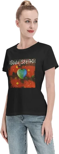 Vista 4 de Soda Stereo Dynamo T Shirt Female Summer Tee Casual Short Sleeve Tshirt