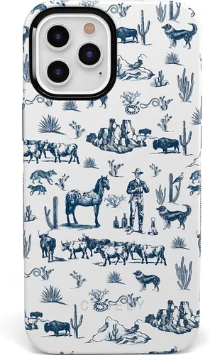 Vista 112 de Casely Funda para iPhone 12 Pro Max Always Vibing Retro Diseño protector audaz Diseño compatible con MagSafe