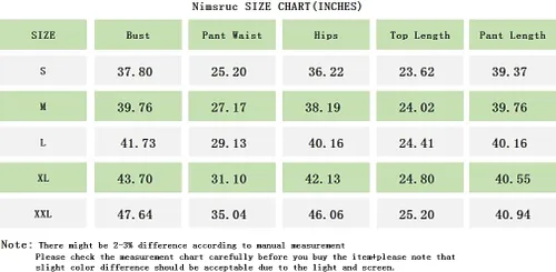 Vista 3 de Nimsruc Trajes de dos piezas para mujer