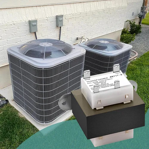 Vista 2 de 4011F-3 Transformador de 120 V a 24 V 40VA compatible con equipos de horno/HVAC, transformador de 24 voltios para horno HVAC 40VA