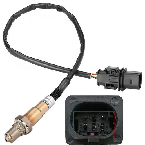 Vista 3 de 234-5107 Sensor de oxígeno O2 relación aire-combustible aguas arriba compatible con A3 TT 911 Carrera Eos Jetta Go-lf Passat CC Accent Veloster