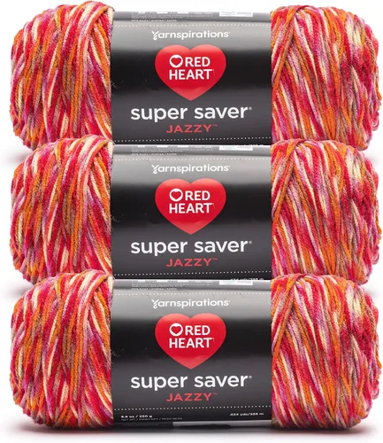 Vista 45 de RED HEART Hilo Comfort Shimmers, ópalo blanco Ópalo blanco brillante