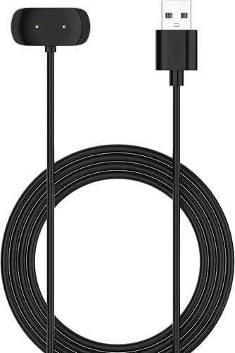 Vista 3 de TenCloud Cargador compatible con Amazfit GTS 2 Mini/Bip U Watch Cable de carga USB de 3.3 pies para Smartwatch GTS 2 Mini/Bip U (negro)