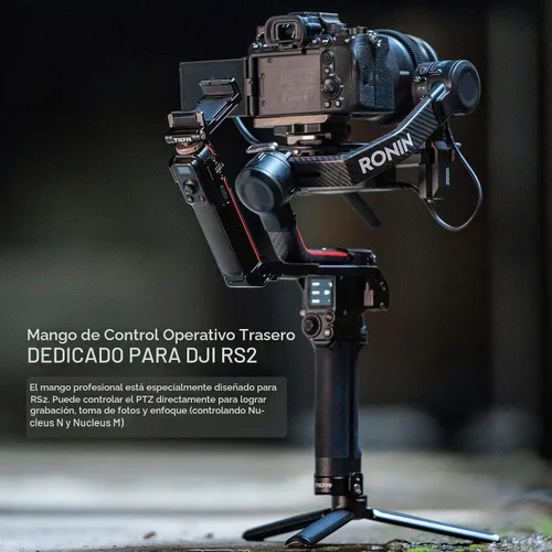 Vista 5 de Tilta Manija de control de operación trasera para RS 2 Controles RS2, compatible con Nucleus Nano, Nucleus M, DJI Wireless Follow Focus Systems