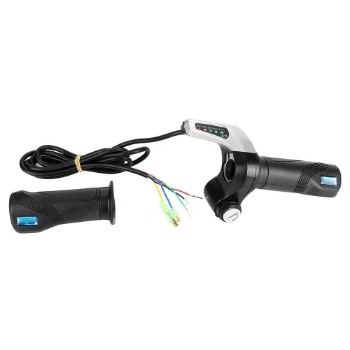 Vista 9 de Controlador cepillado, 24 V, 500 W, scooter eléctrico, motor de bicicleta eléctrica, caja de controlador de velocidad cepillada con mango