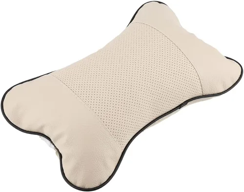 Vista 8 de FTVOGUE Almohada para el cuello del automóvil, suave y transpirable, cómoda almohada de apoyo para reposacabezas para asiento de coche, silla