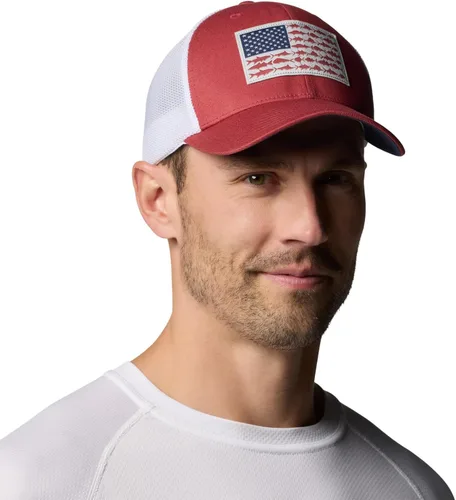 Vista 164 de Columbia Gorra de Béisbol de Malla con Logotipo PFG Unisex para Adultos