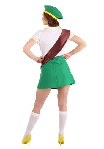 Vista 2 de Disfraz Scout Inteligente para Mujer Multicolor