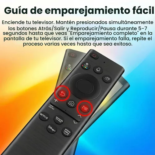 Vista 6 de para Samsung TV Remote BN59-01385A, compatible con Samsung Smart TV 2019-2025, control remoto de voz de carga solar, USB-C recargable