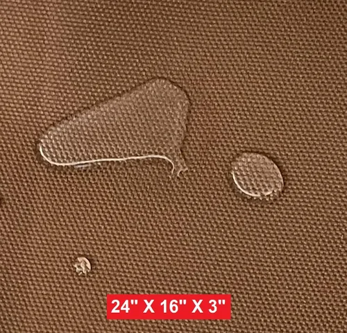 Vista 2 de Cama para perro con plataforma de espuma viscoelástica, colchón de jaula para alivio ortopédico de articulaciones con funda extraíble impermeable