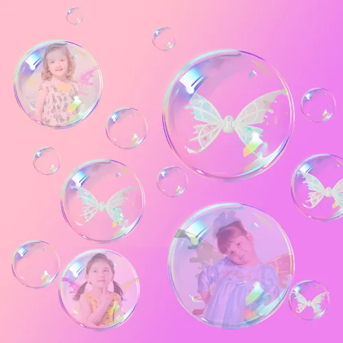 Vista 3 de AICARGER Alas de hadas para niñas, alas de hadas que brillan, iluminan alas de hada, brillantes como princesa en tu fiesta de cumpleaños o Halloween