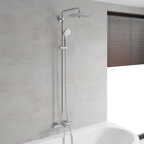 Vista 10 de GROHE 26177002 Euphoria 260 - Sistema termostático de baño/ducha, 1,75 gpm, cromado Starlight