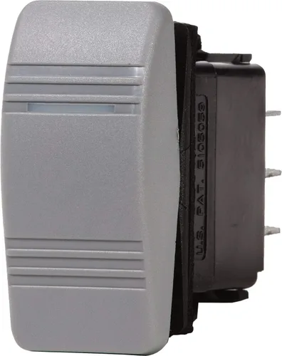 Vista 14 de Blue Sea Systems - Interruptor Contoura III Resistente al agua, negro y gris