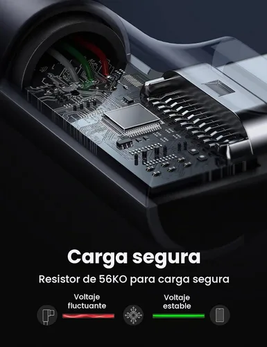 Vista 5 de UGREEN Cable USB C de ángulo recto, cable USB A a USB C de 90 grados tipo C compatible con iPhone 16/16 Plus/16 Pro/16 Pro Max/15, Galaxy