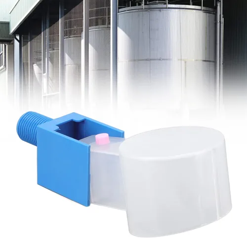 Vista 4 de Válvula de control de nivel de agua de 1/2 pulgada Válvula de flotador automática ABS de rosca G1/2 para piscina de ganado, evita el desbordamiento