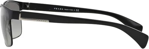 Vista 2 de Prada Gafas de sol PR51OS Marco negro mate Lente gris degradado 2283in