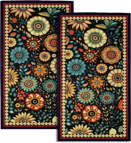Vista 15 de Toalla de mano de baño de ancla, 2 piezas, toallas de mano absorbentes náuticas a rayas blancas, anclajes marinos, toalla facial suave