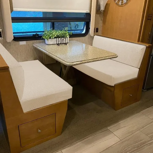 Vista 2 de EFELIM Fundas elásticas para cojines de dinette de caravana, funda de sofá de caravana, funda de asiento de sofá de caravana, funda suave