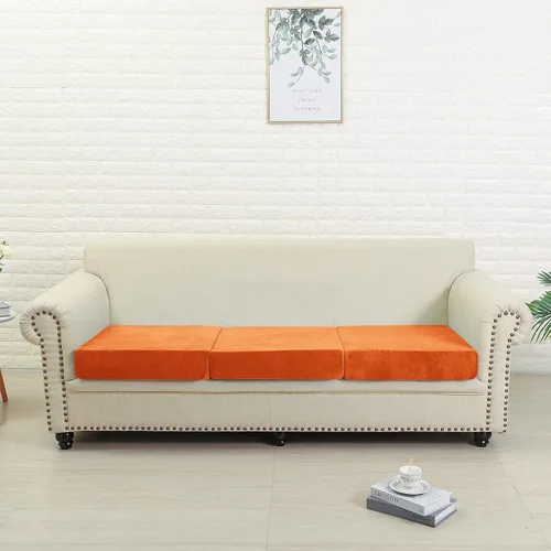 Vista 56 de Jonuiony Funda universal para sofá resistente al desgaste, fundas de terciopelo elástico para cojines separados para sofá, fundas de sofá