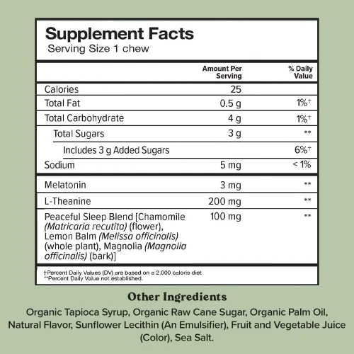 Vista 5 de CHEWSY Suplemento de apoyo inmunológico 6 en 1 con sabor a fruta + masticables multivitamínicos para mujer + masticables de sueño tranquilo +