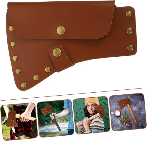 Vista 2 de Yardwe Funda para cabeza Funda portátil para camping Cubierta profesional para hacha de fácil acceso