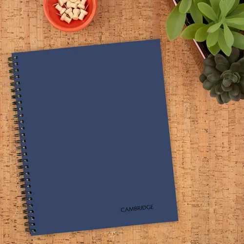 Vista 9 de Cambridge Cuaderno de negocios limitado, papel con rayas legales, 8-1/4 x 11 pulgadas, 80 hojas, cubierta flexible suave al tacto, encuadernado