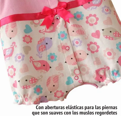 Vista 4 de Mameluco de algodón para bebé, ropa de verano para bebés de 0 a 12 meses, paquete de 3 Rosa