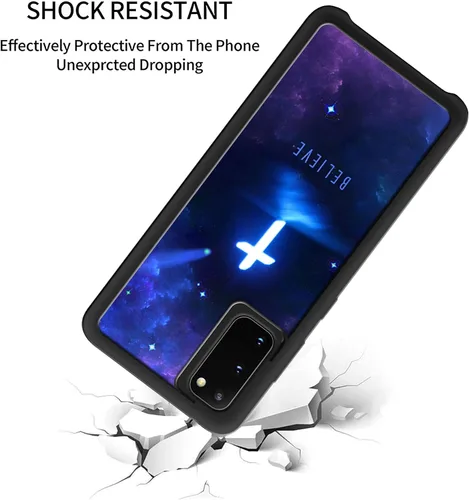 Vista 3 de Funda para Samsung Galaxy S20 5G - Funda de teléfono con patrón cristiano religioso - Funda de TPU con protección de absorción de impactos