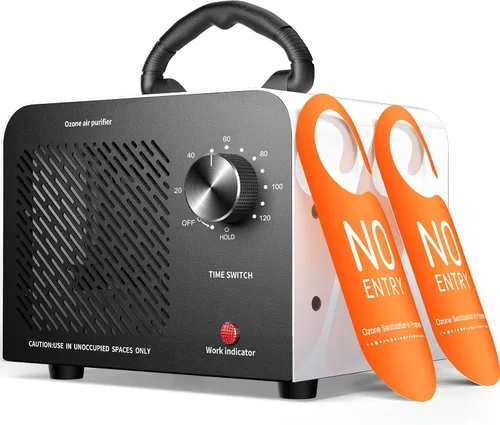Vista 13 de Generador de ozono de 48,000 mg, máquina comercial de ozono para eliminación de olores, desodorizante purificador de aire ionizador de O3 de alta