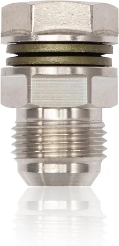 Vista 7 de Adaptador de tapón de drenaje de bandeja de aceite Turbo 10AN Sustituye a 315-04301-010/31504301010 Atornillado, taladro y apriete Hierro