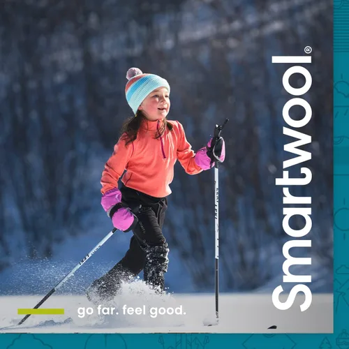 Vista 5 de Smartwool Merino 250 Reversible Pattern Cuffed Beanie - Niños