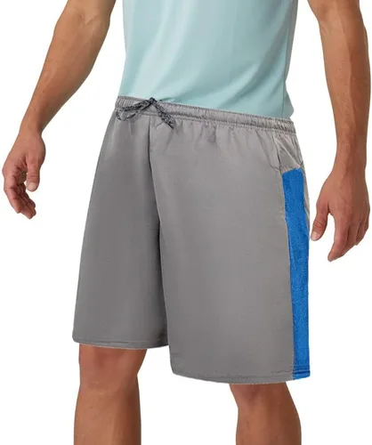 Vista 4 de Pantalones cortos deportivos para hombre con bolsillos, pantalones cortos de entrenamiento para gimnasio, rendimiento activo, paquete de 4