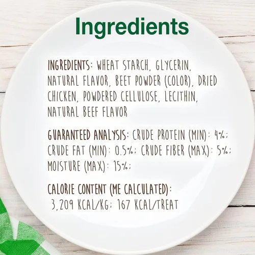Vista 8 de Nylabone Healthy Edibles - Masticables naturales para perros, centro