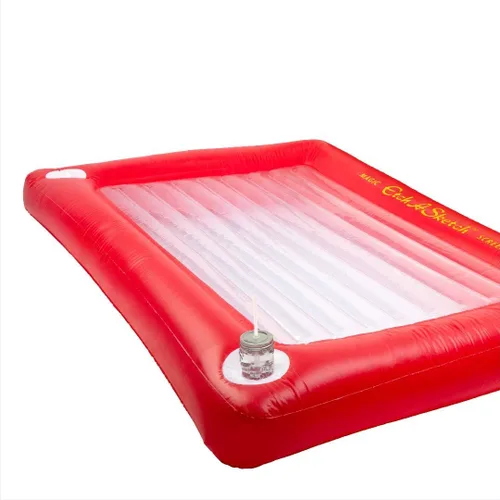 Vista 7 de Mighty Mojo Etch A Sketch - Flotador inflable para piscina, balsa gigante para niños y adultos, flotador para dos personas, con licencia