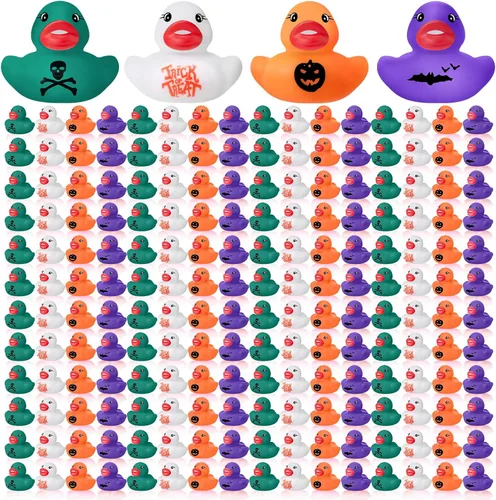 Vista 9 de MiniInflat 100 patos de goma de graduación de clase 2026 a granel 2026 Congrats Grad, varios patos de goma para graduación, juguetes de pato