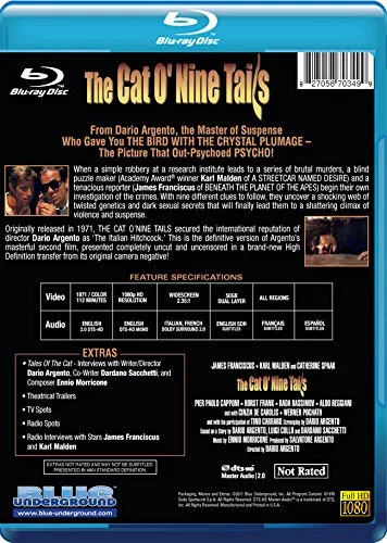 Vista 2 de The Cat O' Nine Tails Blu-ray