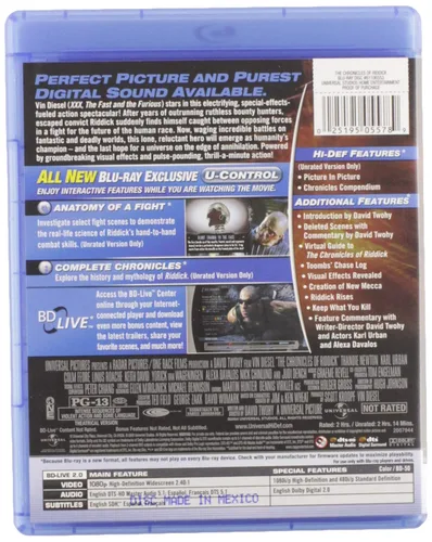 Vista 2 de The Chronicles of Riddick Blu-ray